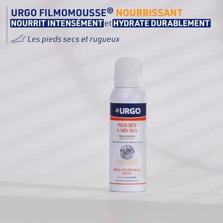 Image du produit Urgo Nourishing Filmomousse 125ml Lipid-Replenishing Foam Cream (Bain de pieds, 125 ml)