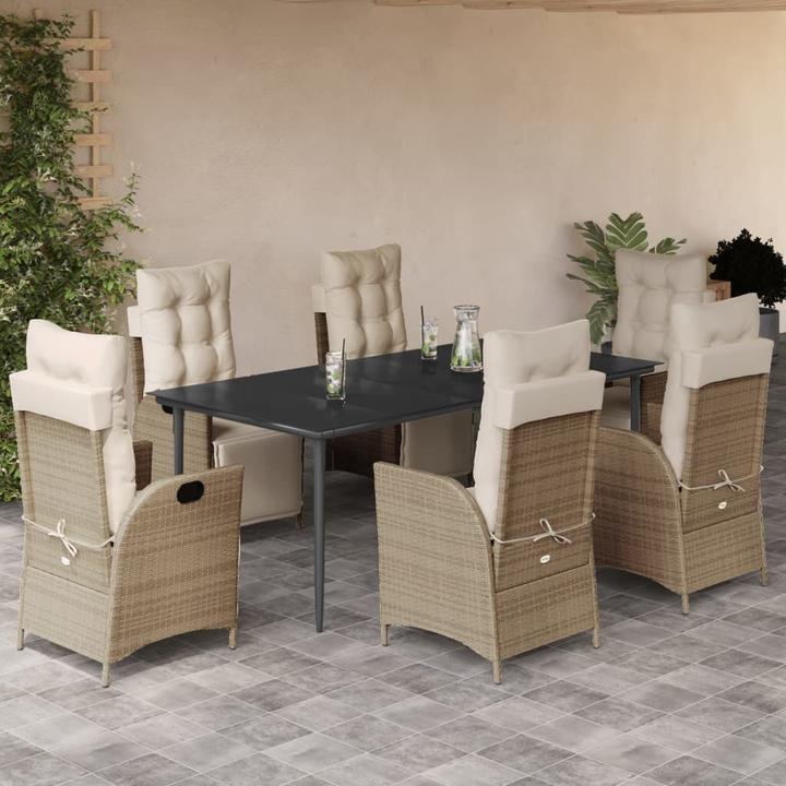 Produktbild vidaXL Garten Essgruppe (200 x 100 x 74 cm)