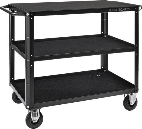 Produktbild ConeCarts Large cart - Workstation - 3 Böden (305 kg)