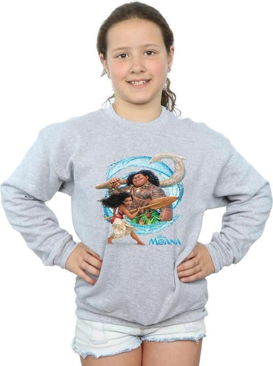 Immagine prodotto Disney Moana And Maui Wave Felpa Ragazze (152, 158)