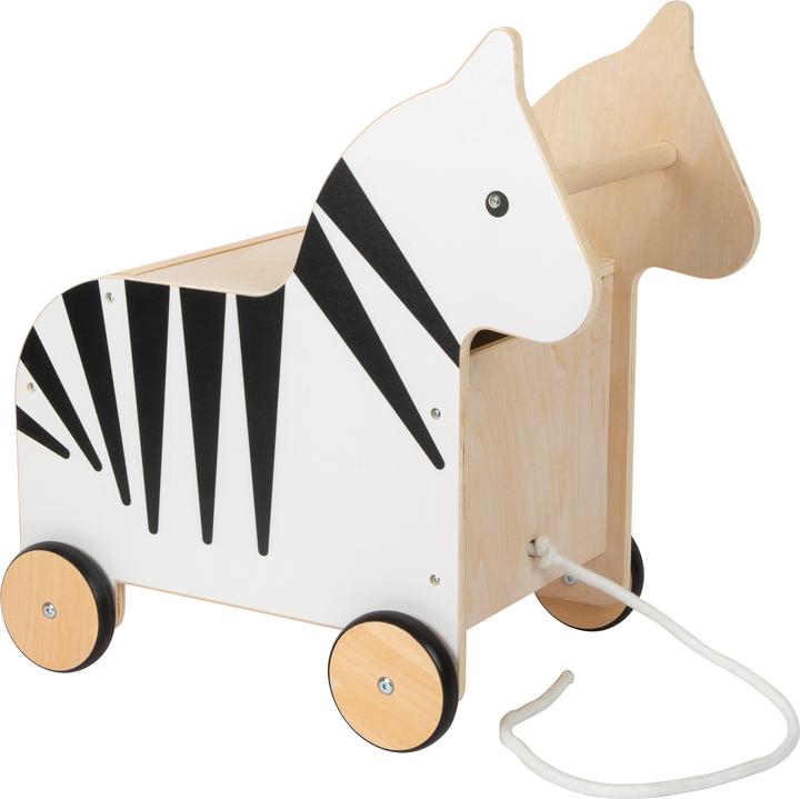 Immagine prodotto small foot Scatola dei giocattoli con ruote Zebra "Wildlife