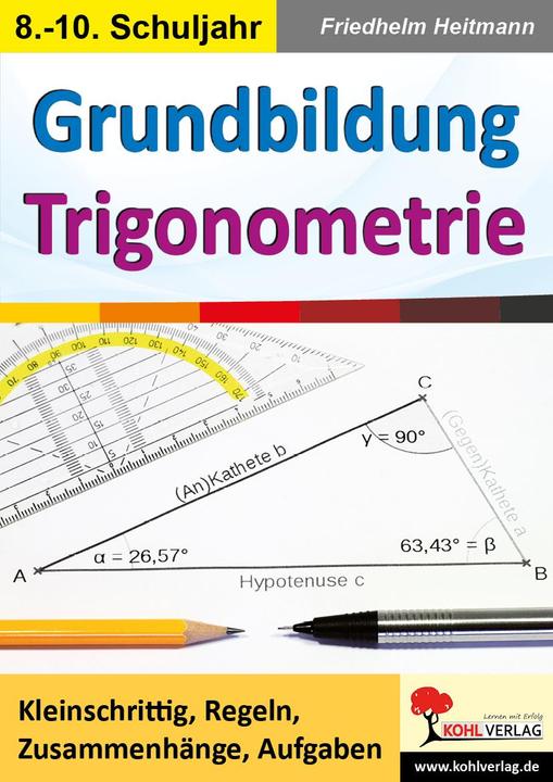 Produktbild Grundbildung Trigonometrie (Deutsch, Friedhelm Heitmann, 2018)