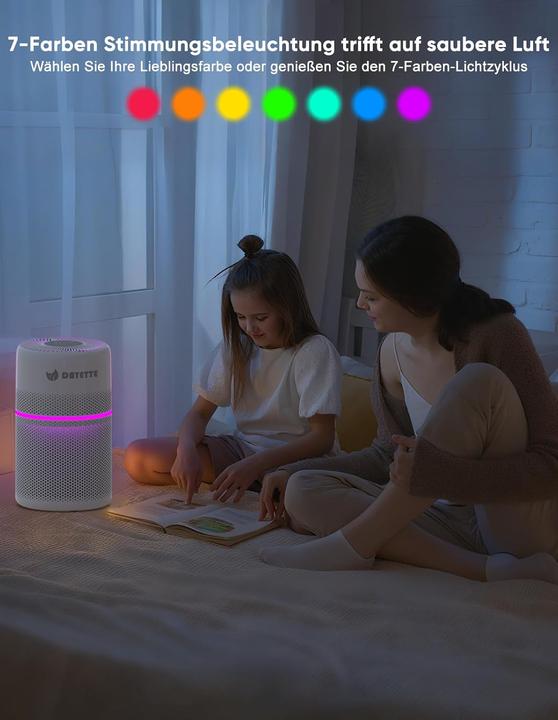 Produktbild Dayette Wifi Luftreiniger mit HEPA 13 Filter (90 m²)