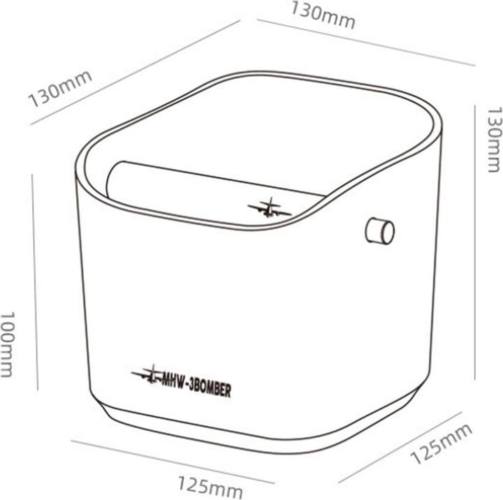 Produktbild MHW 3Bomber Square Knock Box