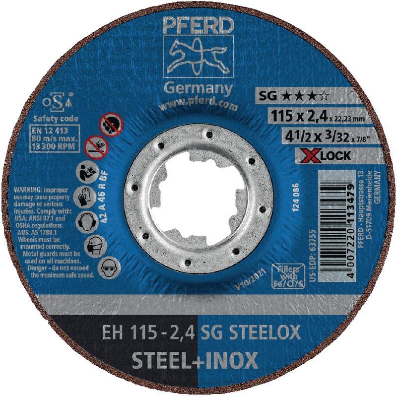 Pferd, Sägeblatt, Trennscheibe für INOX X-LOCK