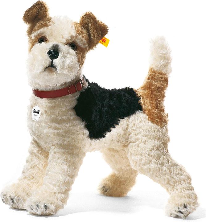 Steiff Foxy fox terrier from mohair (35 cm)