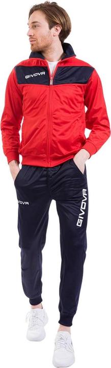 Produktbild Givova Dres Tuta Visa Triacetato czerwono-granatowy TR018 1204 L (L)