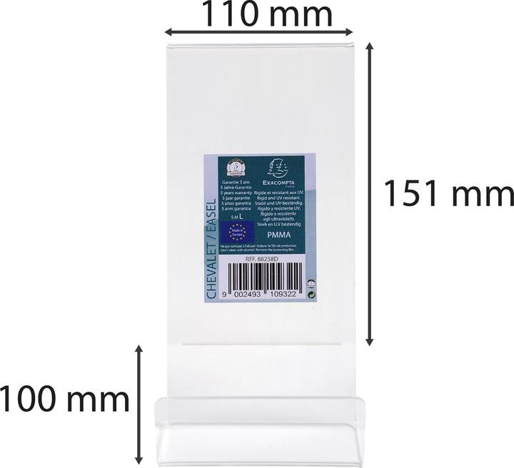 Immagine prodotto Exacompta Portadepliant L (A6)