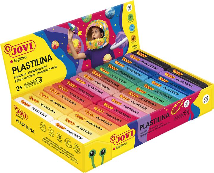 Productafbeelding Jovi Plasticine 15 kleuren 30x50g