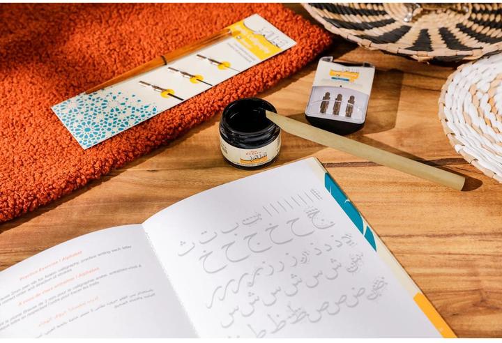 Actual product image Jacques Herbin Schwarze Tinte für die arabische Kalligrafie, Flakon 40ml - Schwarz (Black)