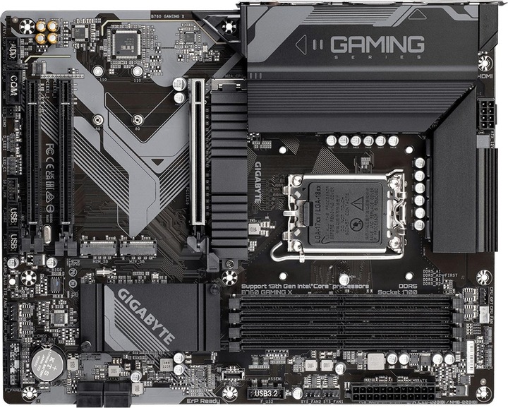Produktbild Gigabyte B760 GAMING X (LGA 1700, Intel B760 Express, ATX)