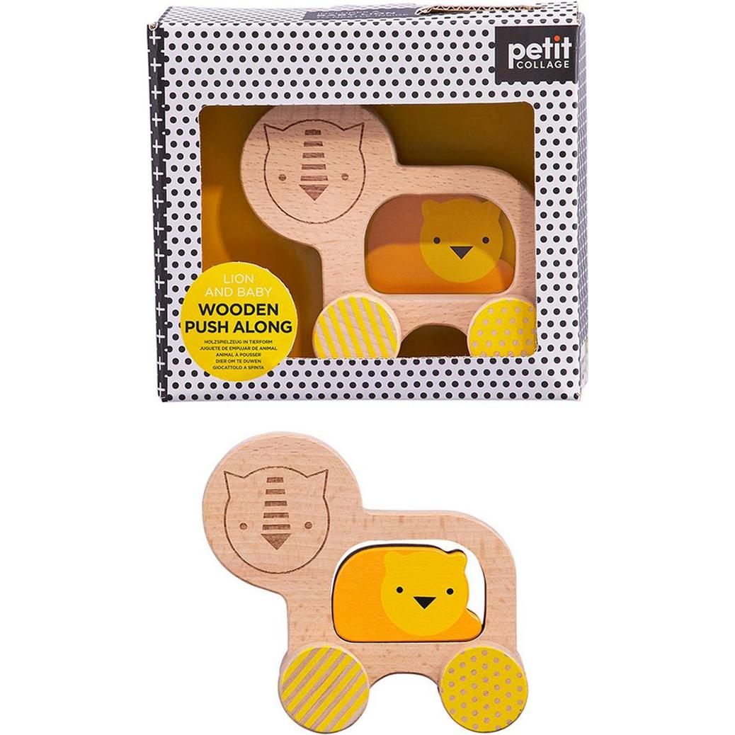 Petitcollage Greifling Auto Löwe (PTC540)