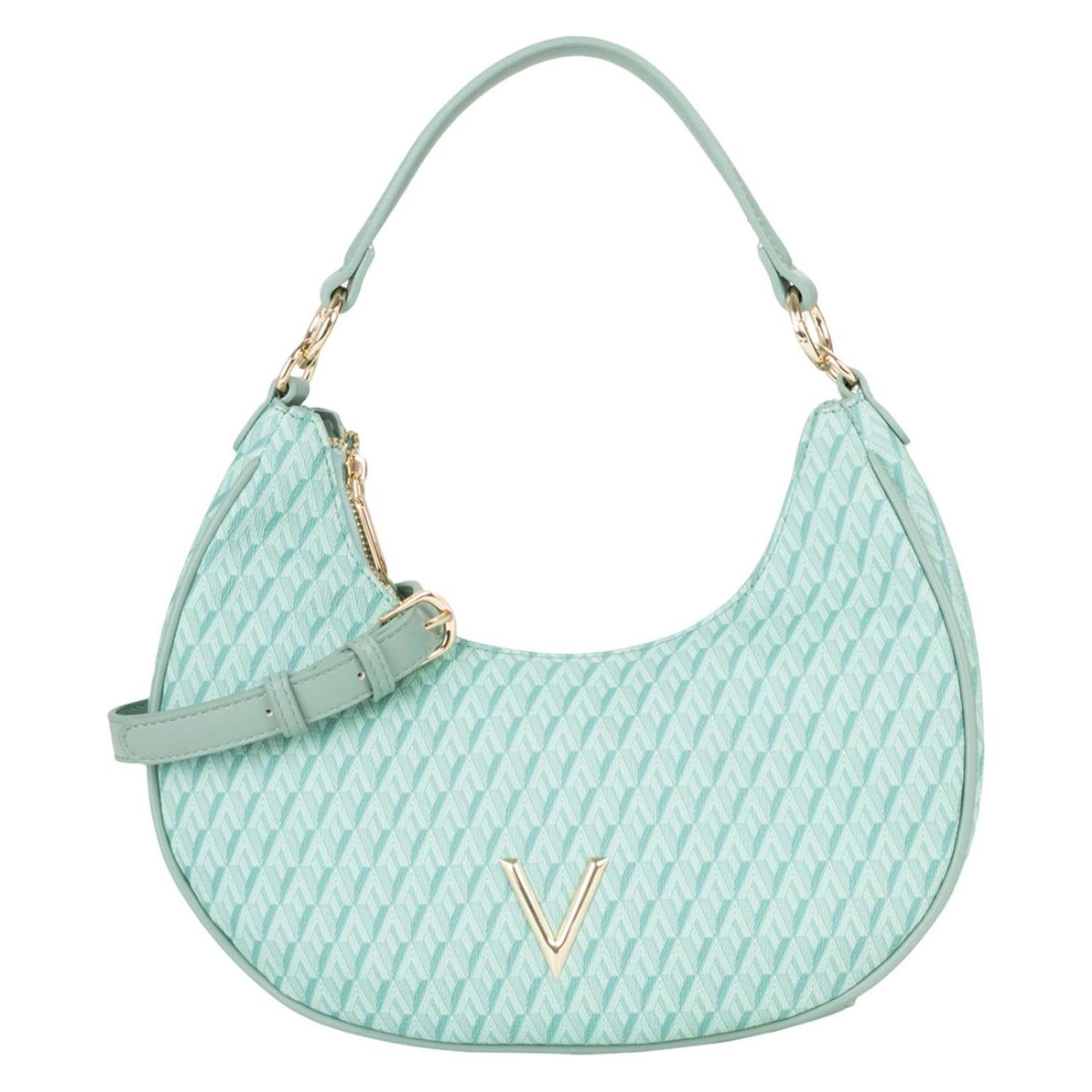 Valentino, Damen, Handtasche, Queen Re Hobo Bag, Grün, Mehrfarbig