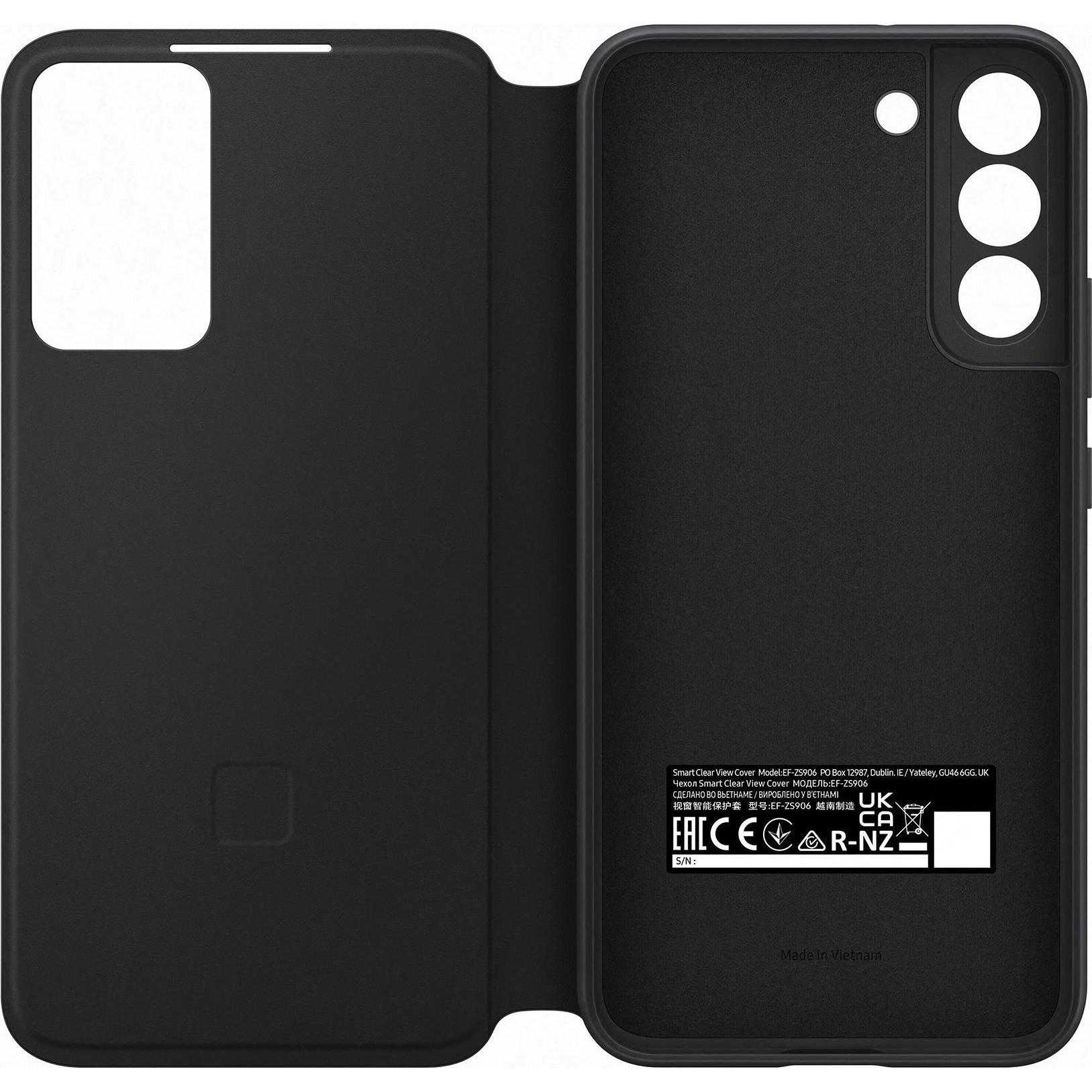 Thumbnail - Samsung Clear View Cover (Samsung Galaxy S22+), Smartphone Hülle, Schwarz