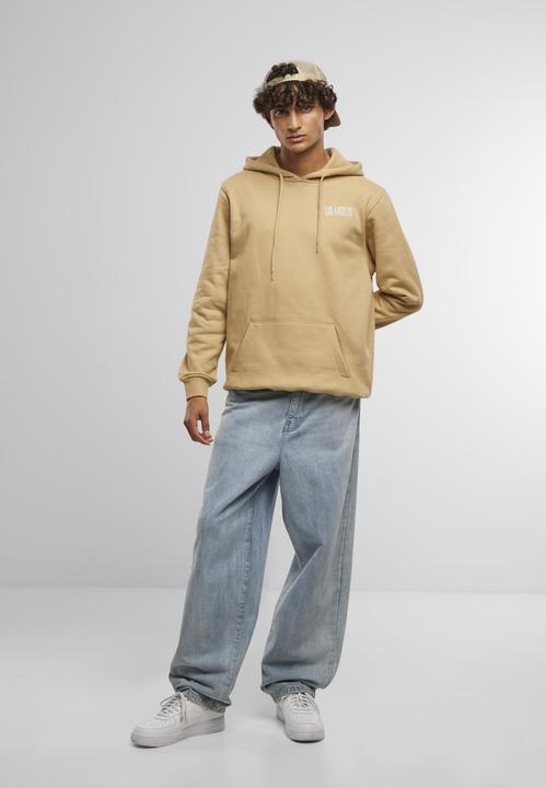 Actual product image Mister Tee MisterTee Los Angeles Wording EMB Regular Hoody - 201427 (XS)