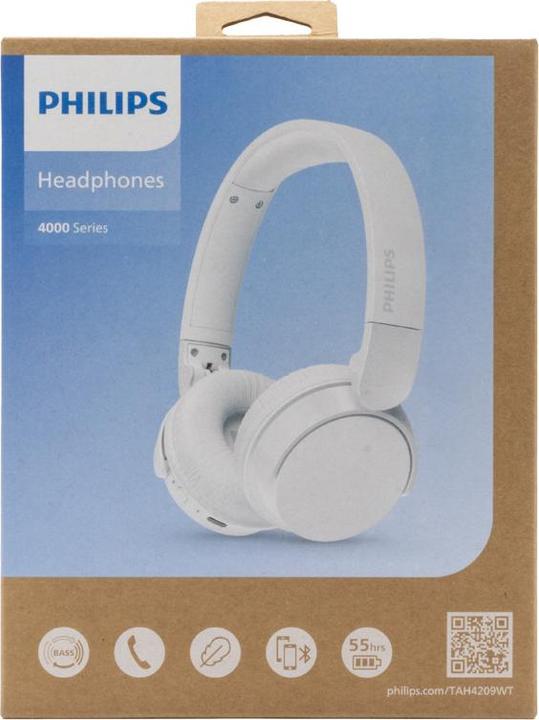 Image du produit Philips TAH4209WT/00 (pas de réduction du bruit, 25 h, Sans fil)