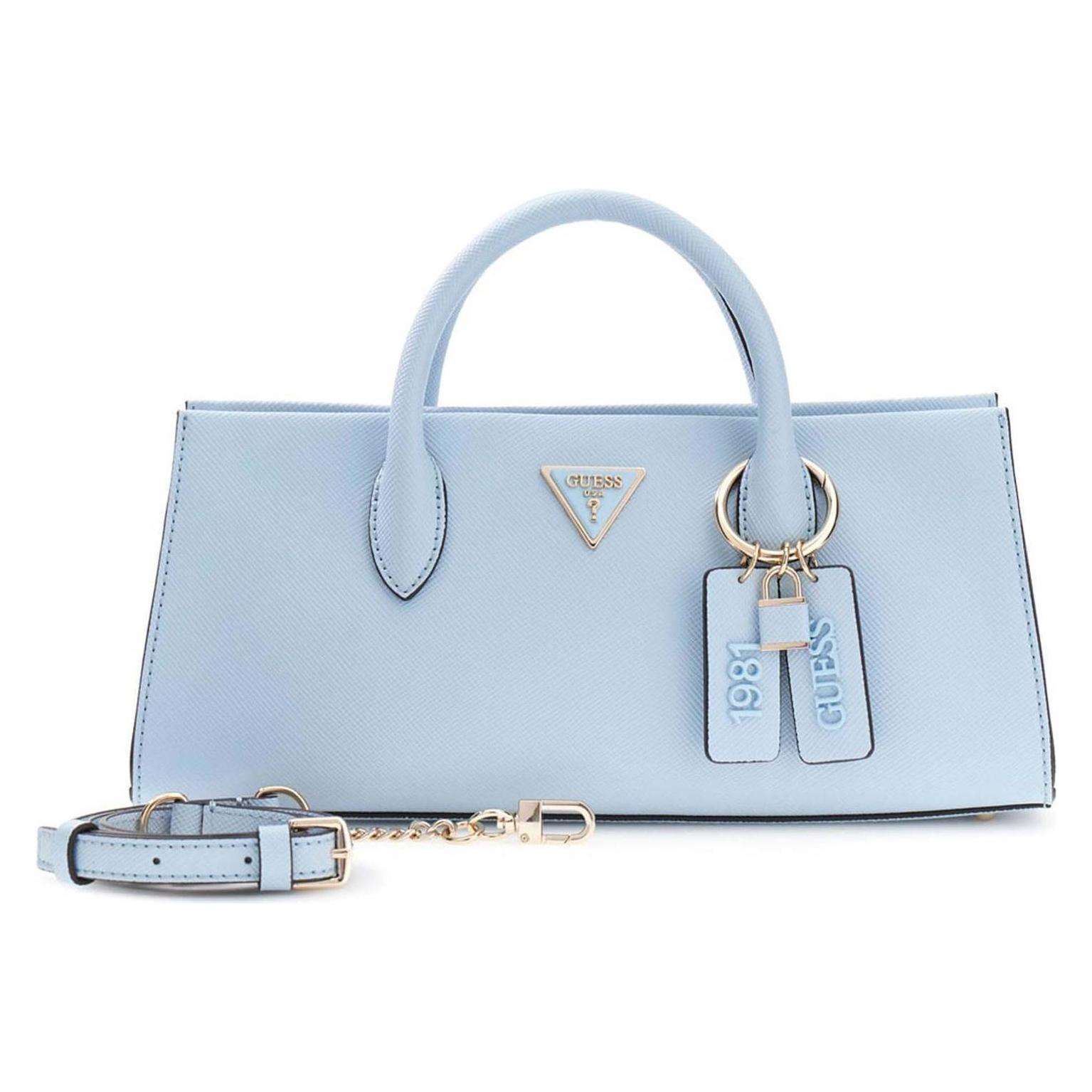 Guess, Damen, Handtasche, Noelle Ii Girlfriend Satchel, Blau