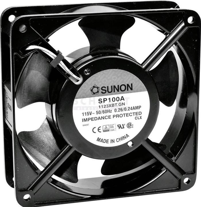 Sunon DP200A2123XBT Axial fan 230 V/AC 164.76 m³/h (L x W x H) 120 x 120 x 38 (120 mm)