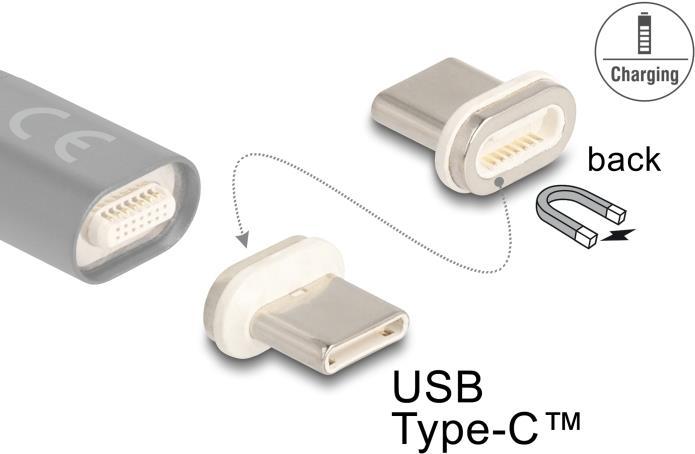Produktbild Delock Magnetischer Adapter USB Type-C Stecker (USB 2.0)