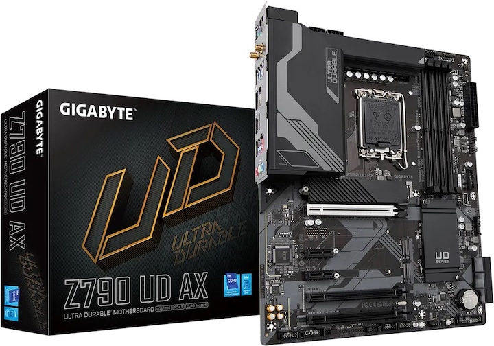 Image du produit Gigabyte Z790 UD AX (LGA 1700, Intel Z790, ATX)