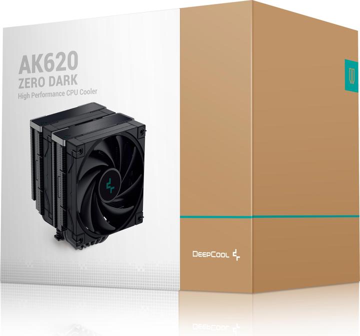 Actual product image Deepcool AG620 Zero Dark (160 mm)