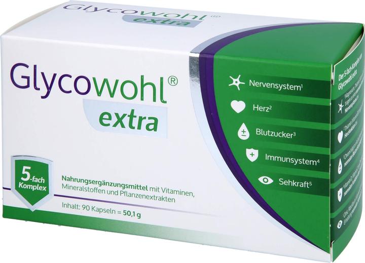 Produktbild Glycowohl extra Kaps (90 Stück, Kapseln, 90 g)