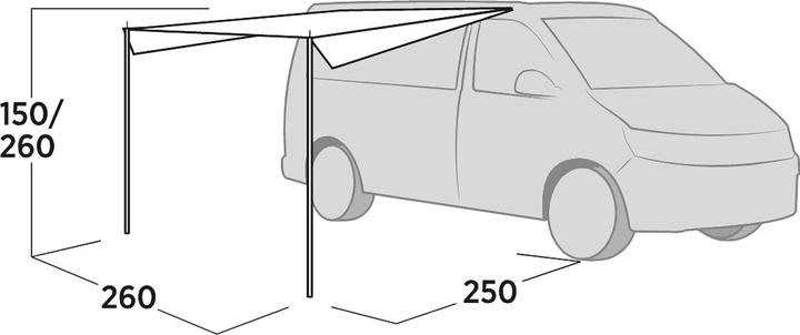 Actual product image Easy Camp Voss (Awning, 2.59 kg)