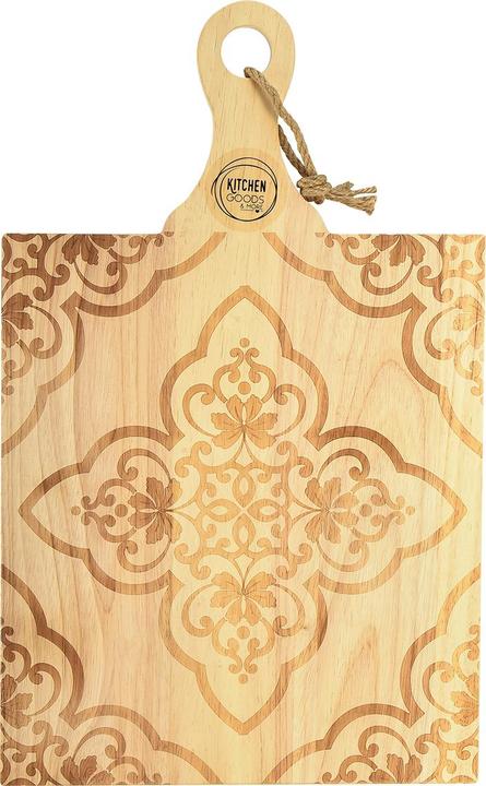 Viana Mango brett Servierplatte für stilvolle Küchendeko und Präsentationen