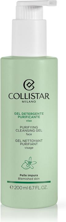 Collistar Gel nettoyant purifiant 200 ml (Chiffons de nettoyage, 200 ml)