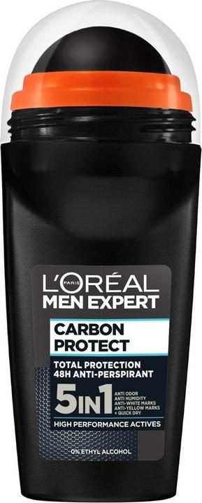 L'Oréal Paris L'Oreal - Men Expert Carbon Protect 4W1 Anti-Perspirant Xxl Roll-On 50Ml (Roll-on, 50 ml)