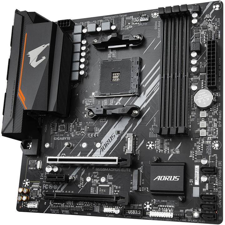 Immagine prodotto Gigabyte B550 AORUS ELITE (AM4, AMD B550, mATX)