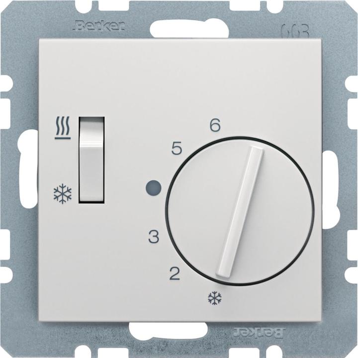 Berker Raumtemperaturregler 20298989 S.x/B.x, pw. gl. Raumthermostat 4011334509059