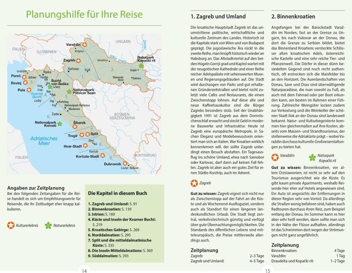 Produktbild Reise-Handbuch Reiseführer Kroatien (Deutsch, Dietrich Höllhuber, Hubert Beyerle, Veronika Wengert, 2023)