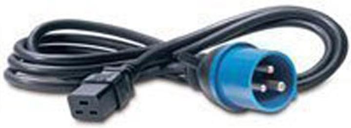 Actual product image Bachmann 346.112 3m C19 coupler IEC 309 Black (3 m)