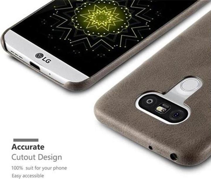Actual product image Cadorabo Hard cover faux leather with texture (G5)