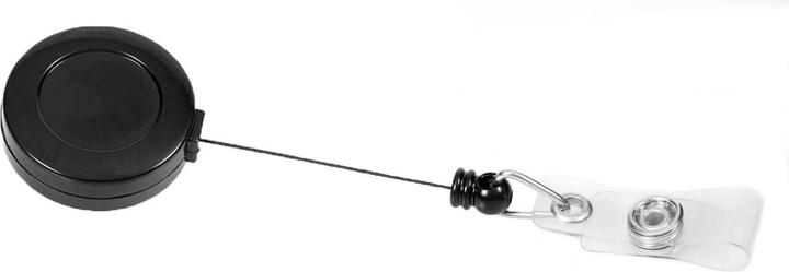 Actual product image Europel Badge holder with yoyo, round, black