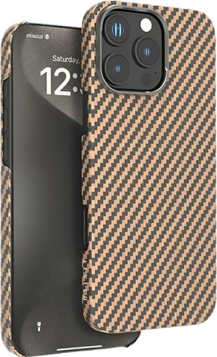 Actual product image Levelo Sergei 1500D Aramid Fibre Case (Apple iPhone 16 Pro Max)