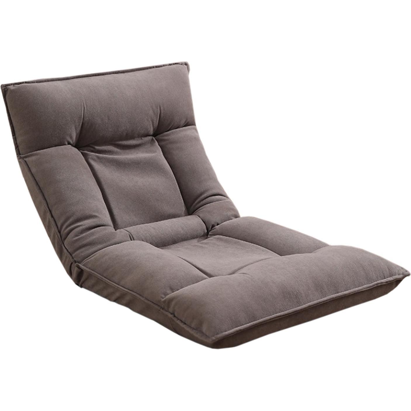HTI-Living, Liegestuhl, Relaxliege Matheus Grau (120 cm)