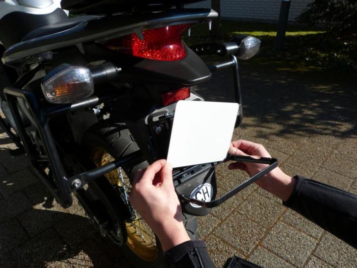 Produktbild Easyklick Bike Nummerrahmen (Front)