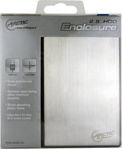 Productafbeelding Arctic Opslagbehuizing - 2,5" (6,4 cm) - SATA 1,5Gb/s (2.5")