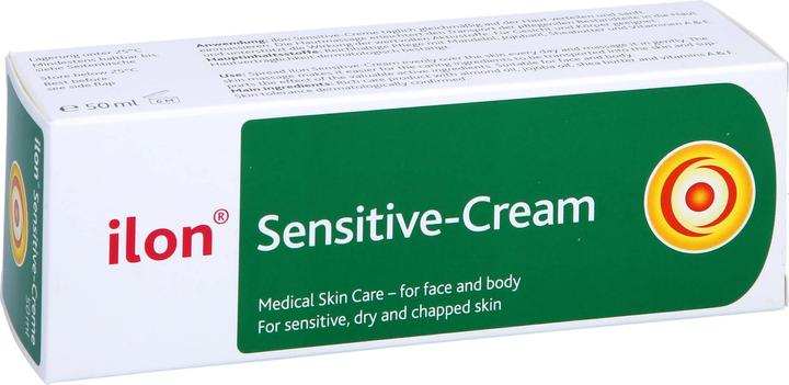 Actual product image Ilon Sensitive Cream (50 ml, 24h cream)
