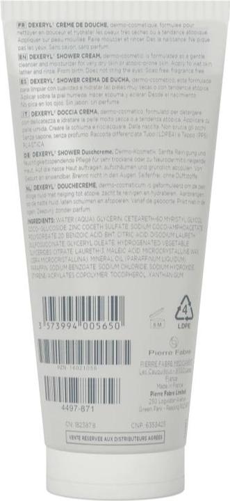 Image du produit Pierre Fabre Dexeryl Douche 200ml (200 ml)