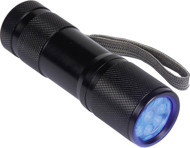 Actual product image Velleman UV flashlight LEDs (9.50 cm)