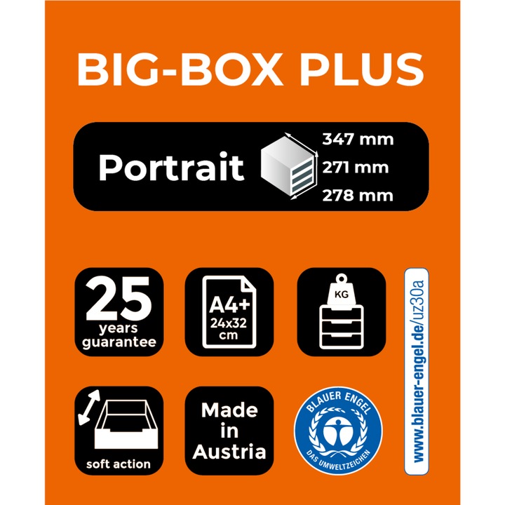 Produktbild Exacompta Stapelbare Boxen (A4+)