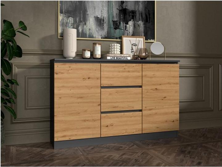 Actual product image Topeshop Chest of drawers (120 x 40 x 75 cm)