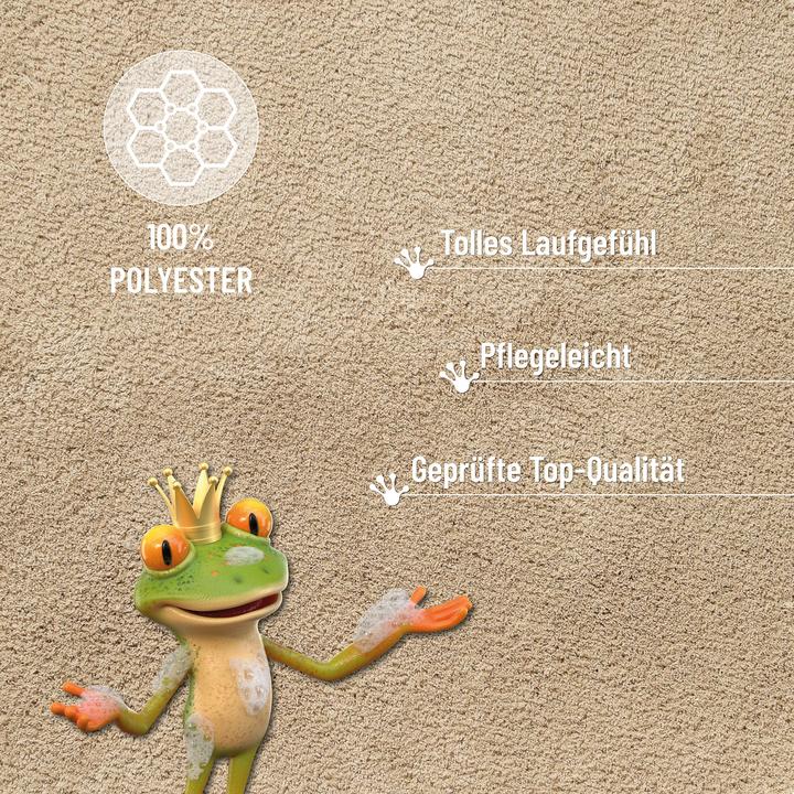 Actual product image Homie Living Badteppich Porto Azzurro (90 x 90 cm)