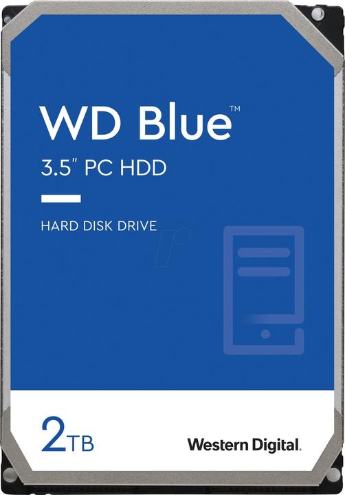 Produktbild WD Blue (2 TB, 3.5", SMR)