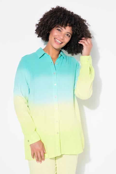 Produktbild Angel of Style Bluse, oversized, Musselin, Farbverlauf (48)