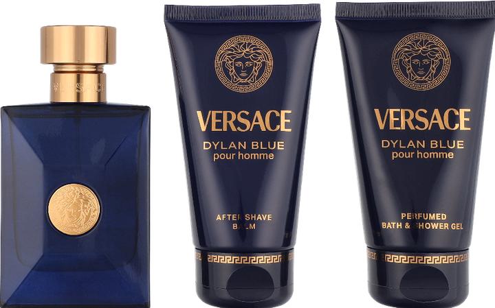 Actual product image Versace Dylan Blue Homme Eau De Toilette 50ml Shower Gel 50ml (Perfume set)