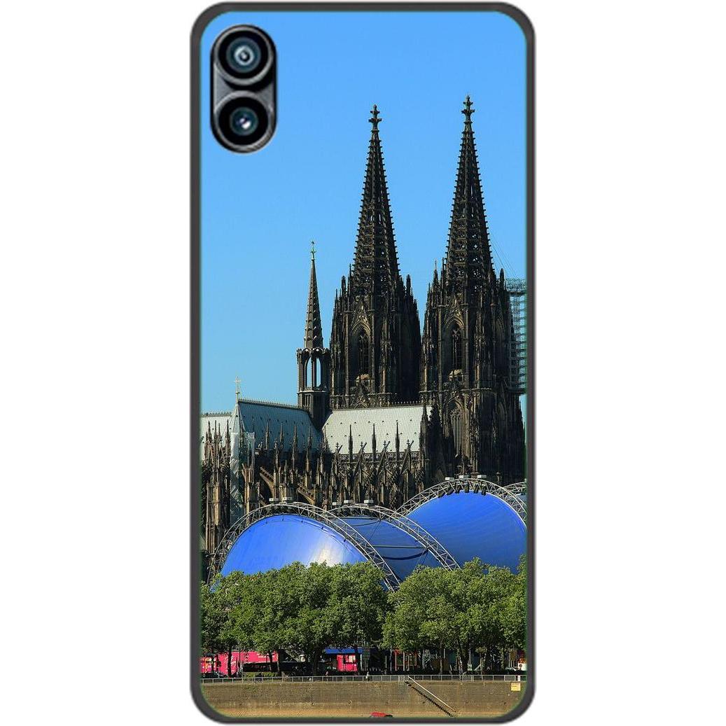 König Design Hülle Handy Schutz für Nothing Phone 1 Case Cover Tasche Bumper Etuis TPU Neu (Nothing Phone (1)), Smartpho...